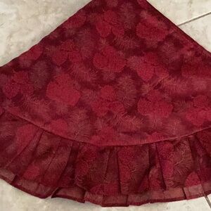 EUC Vintage Martha Stewart tree skirt
